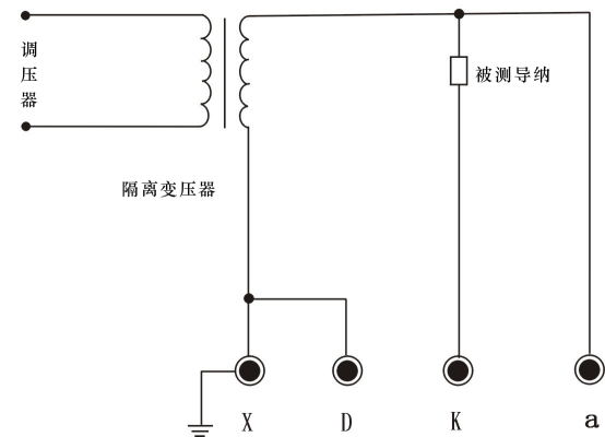 全自动互感器校验装置测量导纳接线图